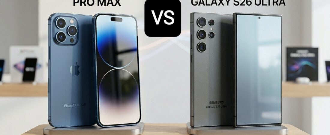 Comparativa iPhone 17 Pro Max & Samsung Galaxy S26 Ultra